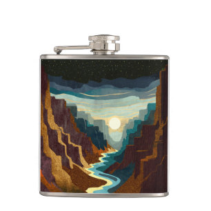 Flasques Paysage du Canyon Sunset