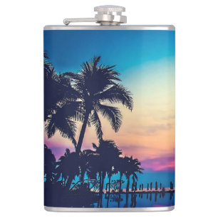 Flasques Paysage Naturel Piscine Palmiers-25925