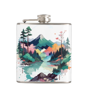 Flasques Paysage serein Calme Nature paisible Nature Extéri