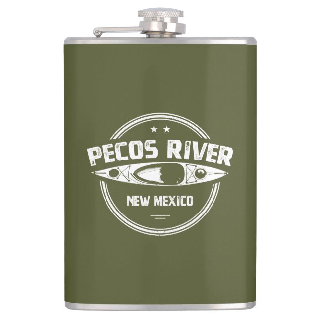 Flasques Pecos River Nouveau Mexique Kayak (Devant)