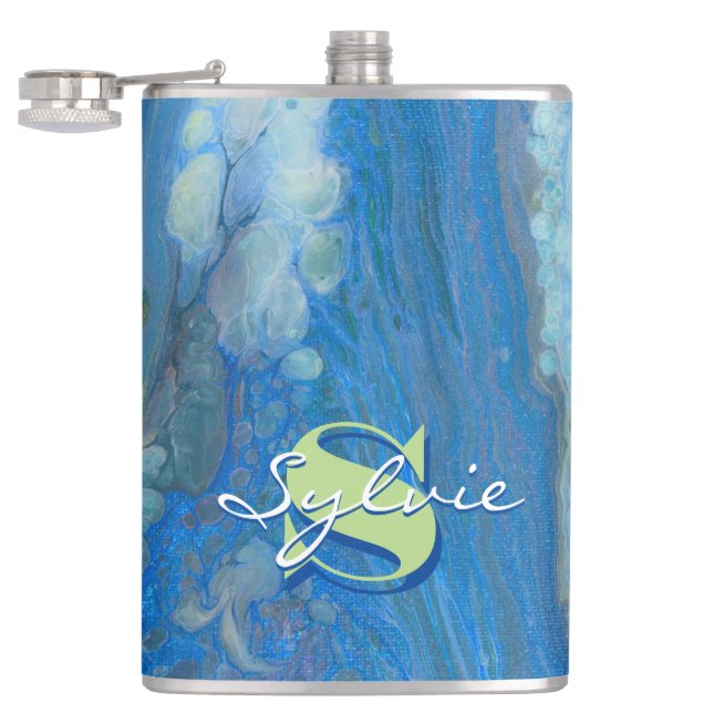 Flasques Peinture de fluides en cascade (Ouvert)