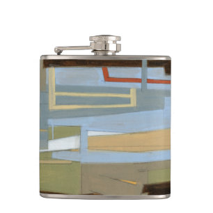 Flasques Peinture libre moderne d'expression par le Normand