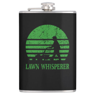Flasques Pelouse Mower Pelouse Whisperer Gardener Cadeau