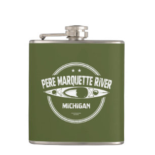 Flasques Pere Marquette River Michigan Kayak