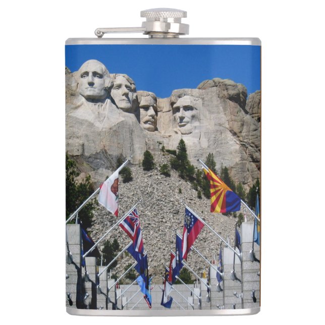 Flasques Personnalisable Mt Rushmore Souvenir (Devant)