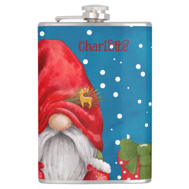 Flasques Personnalisable Père Noël (Devant)