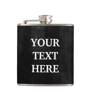 Flasques Personnaliser tableau noir