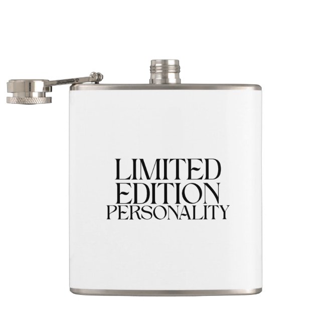 Flasques Personnalité Édition Limitée en Acier Inoxydable (Ouvert)