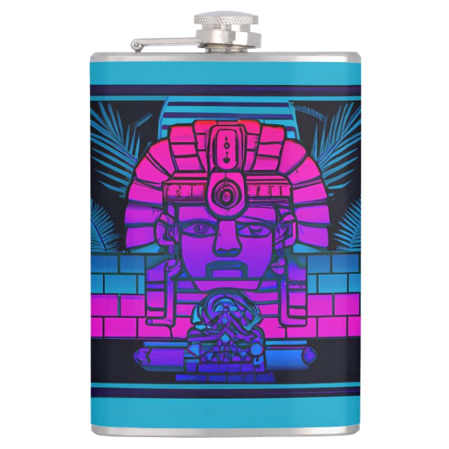 Flasques Pharaoh Synthwave (Devant)