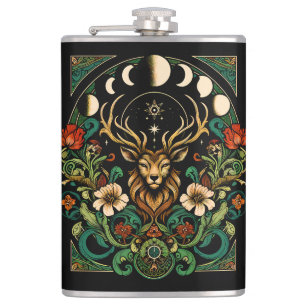 Flasques Phénomène Mystic Pagan et phase Lune
