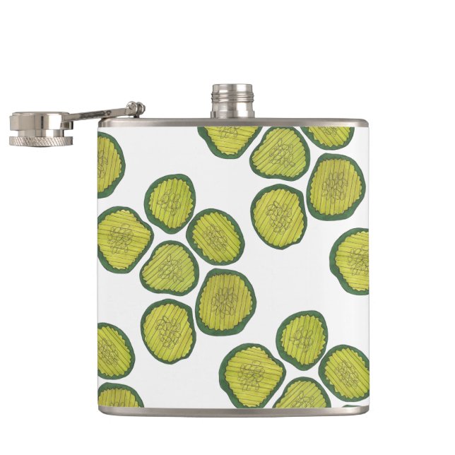 Flasques Pickles Chips Sweet Picks Alimentation Green Dill  (Ouvert)