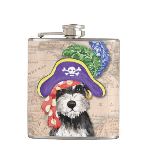Flasques Pirate de Schnauzer miniature