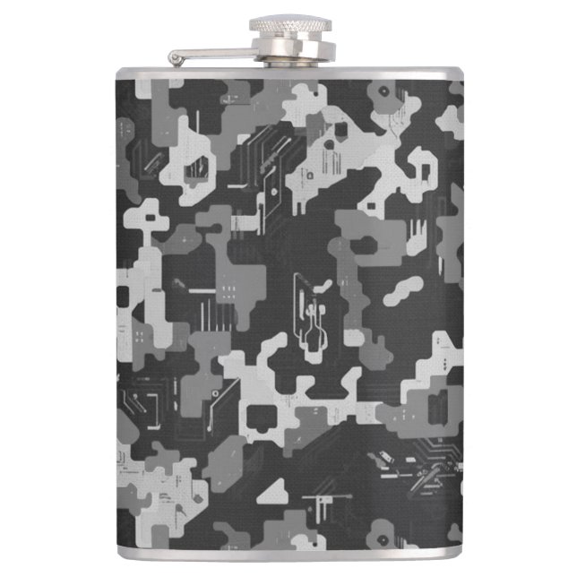 Flasques Pixel Camo Stealth (Devant)
