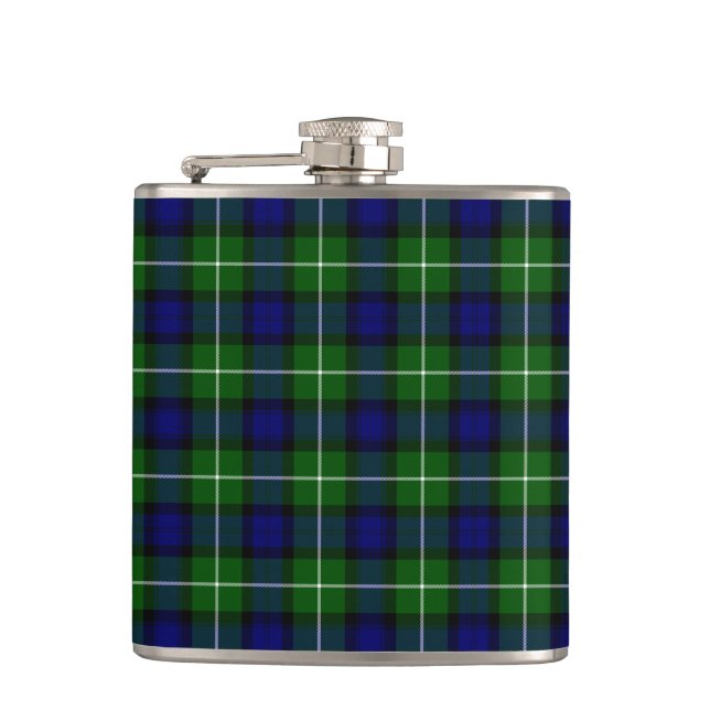 Flasques Plaid vert bleu Lamont tartan (Devant)