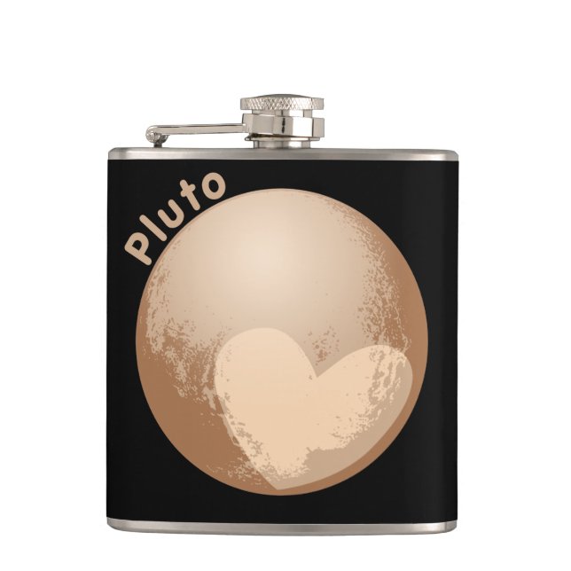 Flasques Pluto Coeur mignon (Devant)
