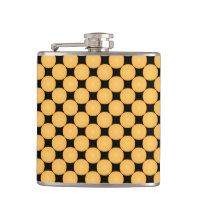 Point Polka jaune moderne