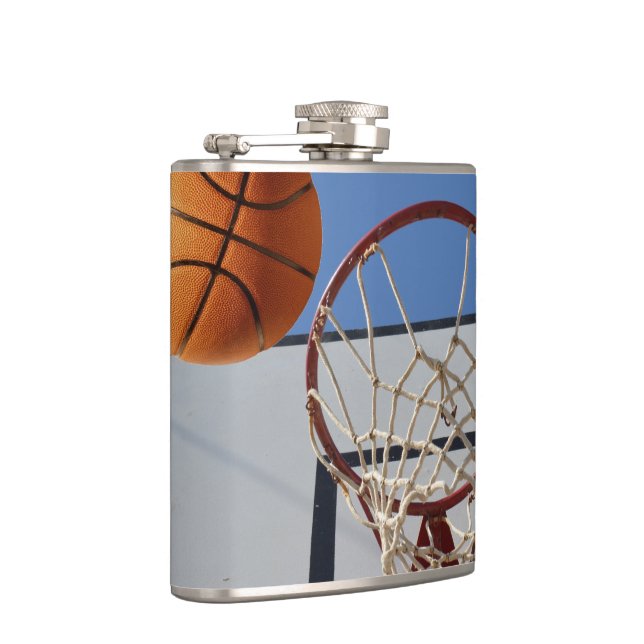 Flasques Points De Cotation Au Basket-Ball, Hip Flask (Droite)