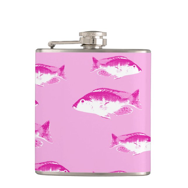 Flasques Poisson rose (Devant)