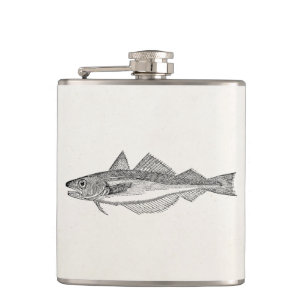 Flasques Poisson vintage - Poissons aquatiques Modèle