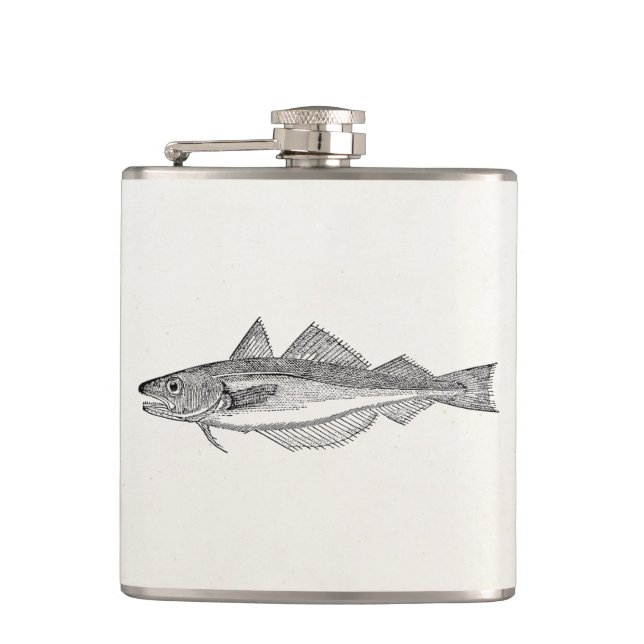 Flasques Poisson vintage - Poissons aquatiques Modèle (Devant)