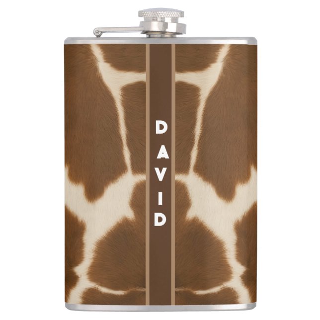 Flasques Populaire Vache Faux Cuir Elégante Collection (Devant)