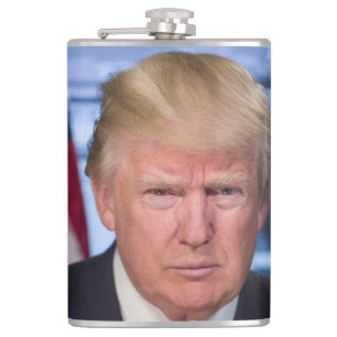 Flasques Portrait officiel de Donald Trump