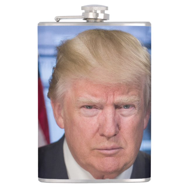 Flasques Portrait officiel de Donald Trump (Devant)