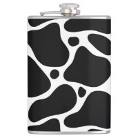 Poster de animal-noir et blanc girafe motif therm