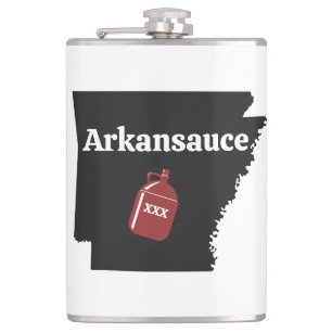 Flasques Pot de sauce de l'Arkansas