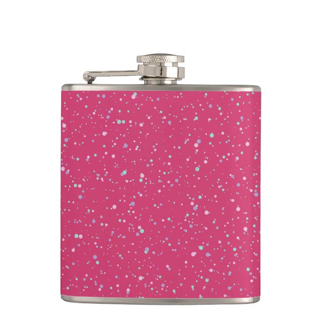 Flasques Pots de peinture Pastel Raspberry Pink (Devant)