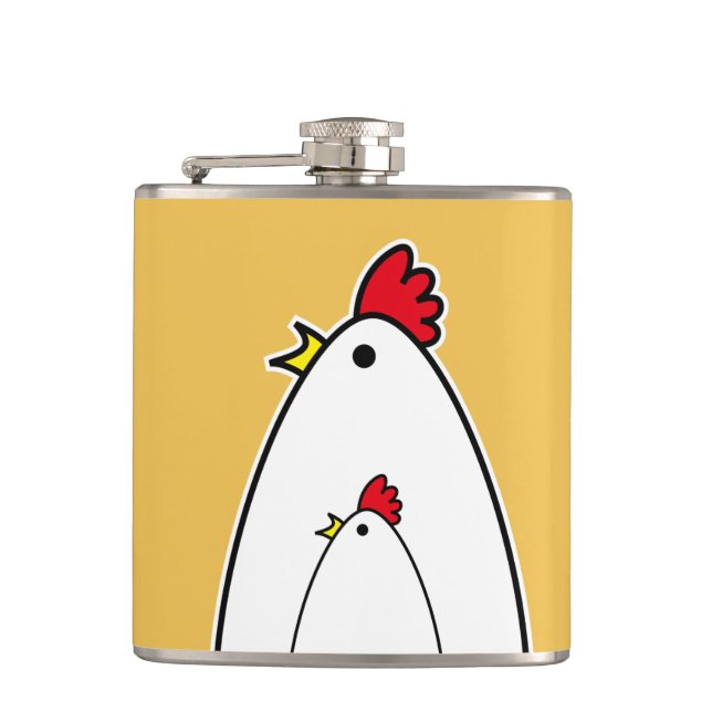 Flasques Poulets (Devant)