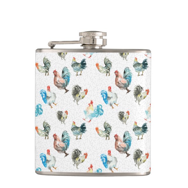 Flasques Poulets Amateurs De Poules De Pays (Devant)