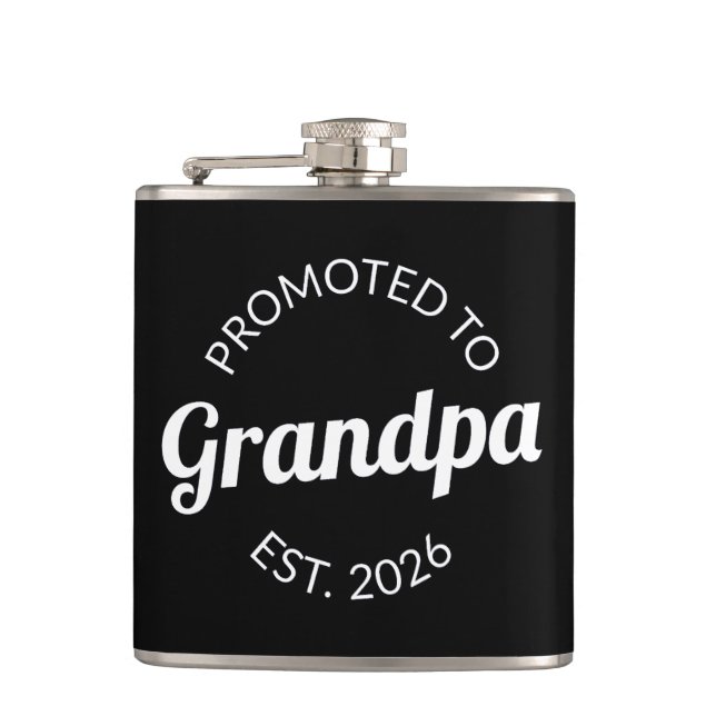 Flasques Promu À Grand-Père Est. 2026 I (Devant)