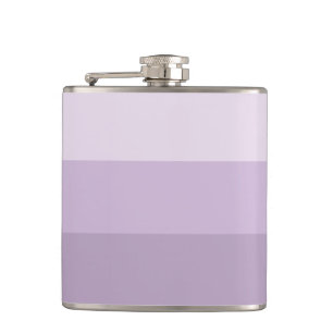 Flasques Purple Ombre rayé