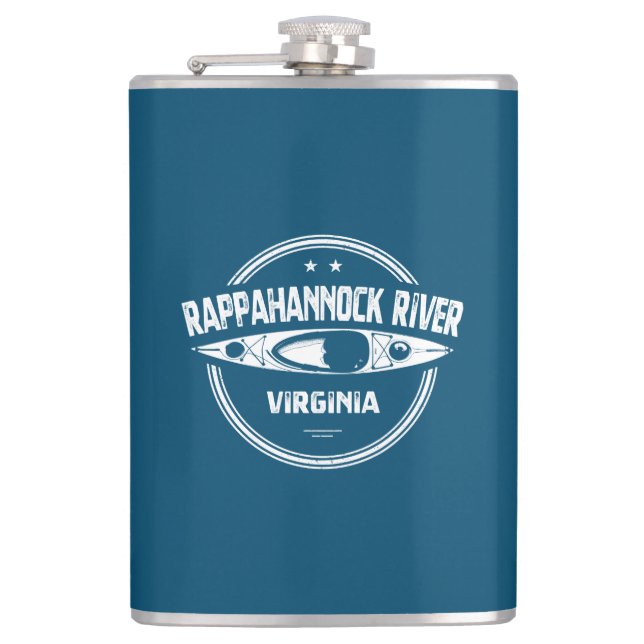 Flasques Rappahannock River, Virginie (Devant)