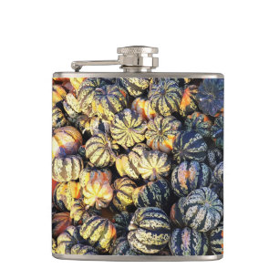 Flasques Rayures Et Citrouilles