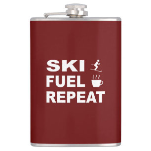 Flasques Répétition du carburant de ski