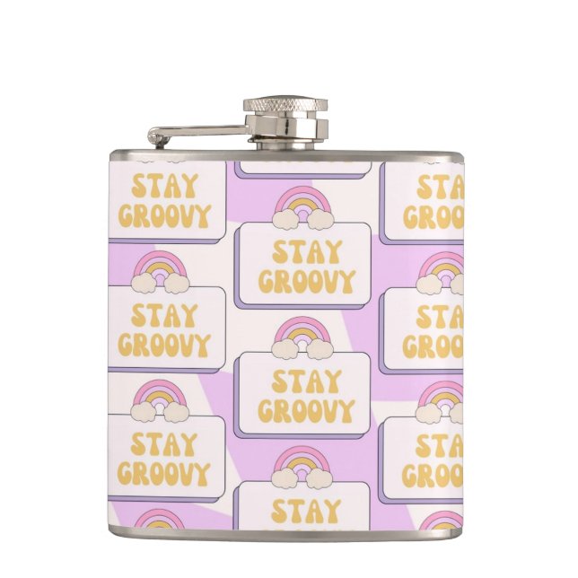 Flasques Restez Groovy (Devant)