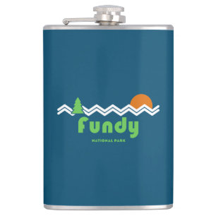 Flasques Rétro du parc national Fundy