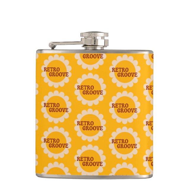 Flasques Retro Groove Flask (Devant)