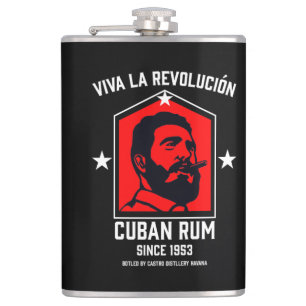Flasques Révolution des buveurs de rhum Libre à Cuba