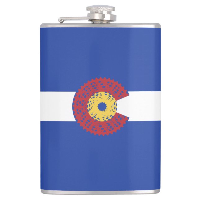 Flasques Ride Colorado (Bicycle Cassette) (Devant)