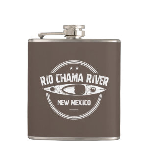 Flasques Rio Chama River Nouveau Mexique Kayak