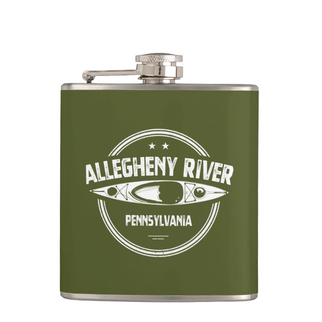 Flasques Rivière Allegheny, Pennsylvanie (Devant)