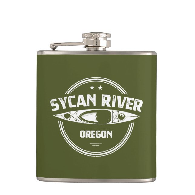 Flasques Rivière Sycan Oregon Kayak (Devant)