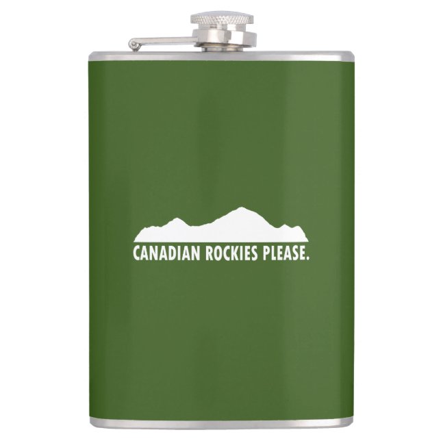 Flasques Rockies canadiennes S'il vous plaît (Devant)