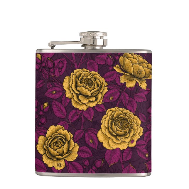 Flasques Roses jaunes (Devant)