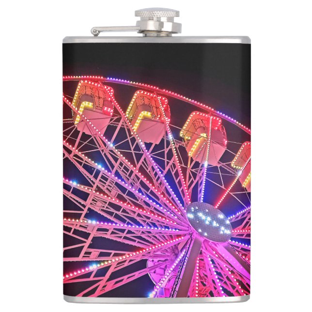 Flasques Roue rouge Ferris (Devant)