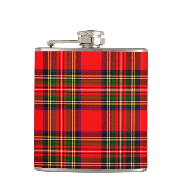 Flasques Royal Stewart Clan Tartan Plaid (Devant)