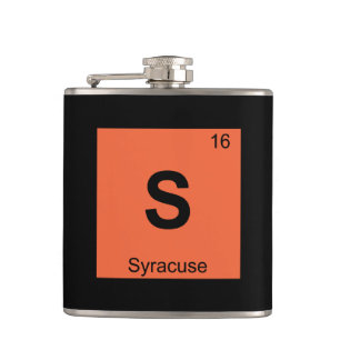 Flasques S - Syracuse New York Chimie Tableau Périodique
